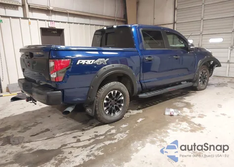 2020 Nissan Titan Pro-4X 4X4 from USA, damaged, VIN 1N6AA1ED5LN503384